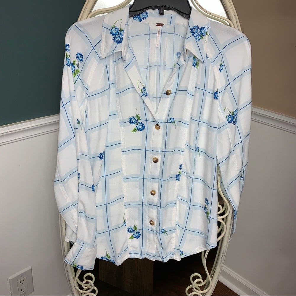 Free People Window to my heart Blouse - Picture 8 of 11